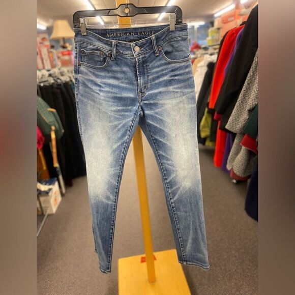 American Eagle Mens 29x32 Slim Straight Jeans - Picture 1 of 6